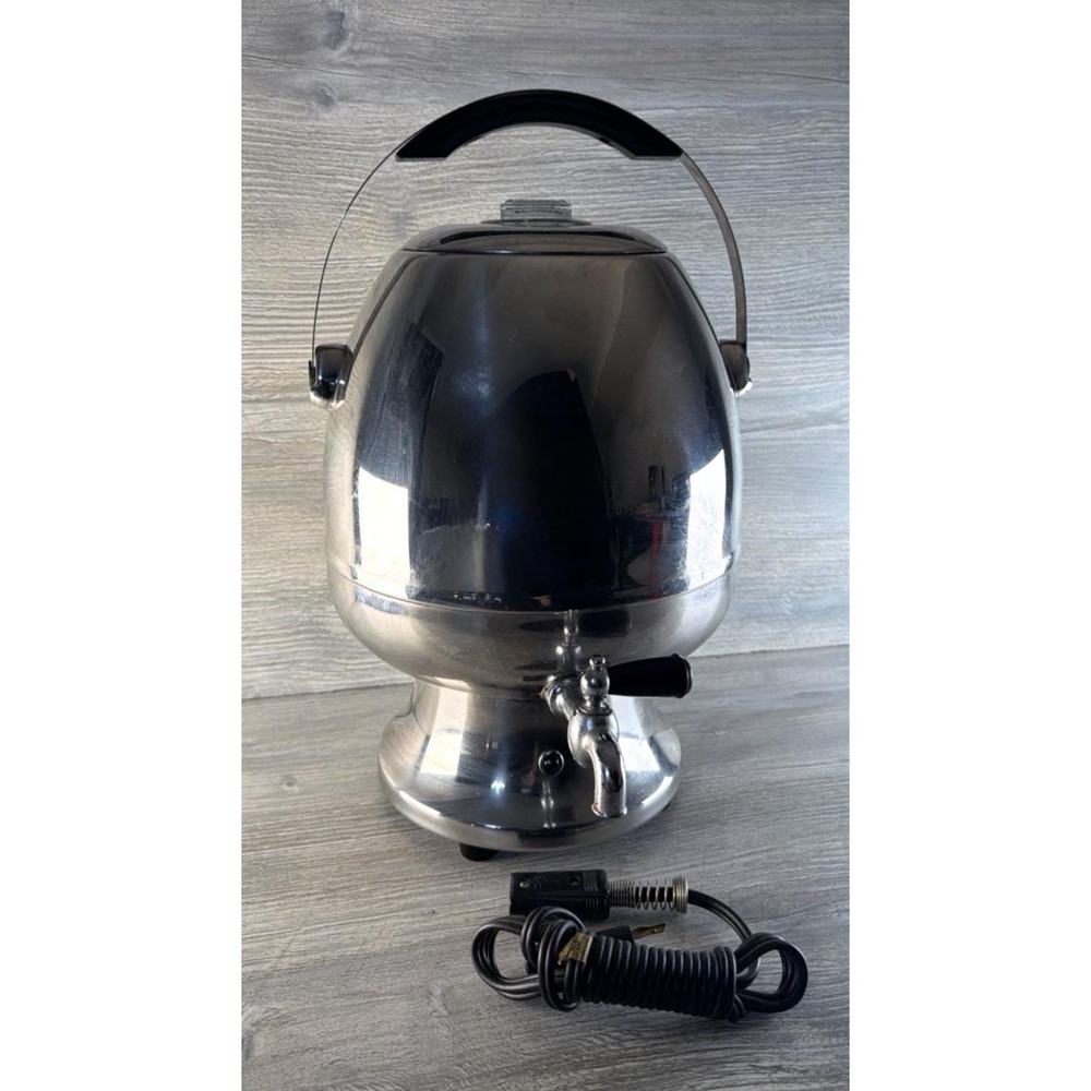 Robeson Cutlery Co Art Deco Retro Electric Coffee Percolator # 5835B Bakelite